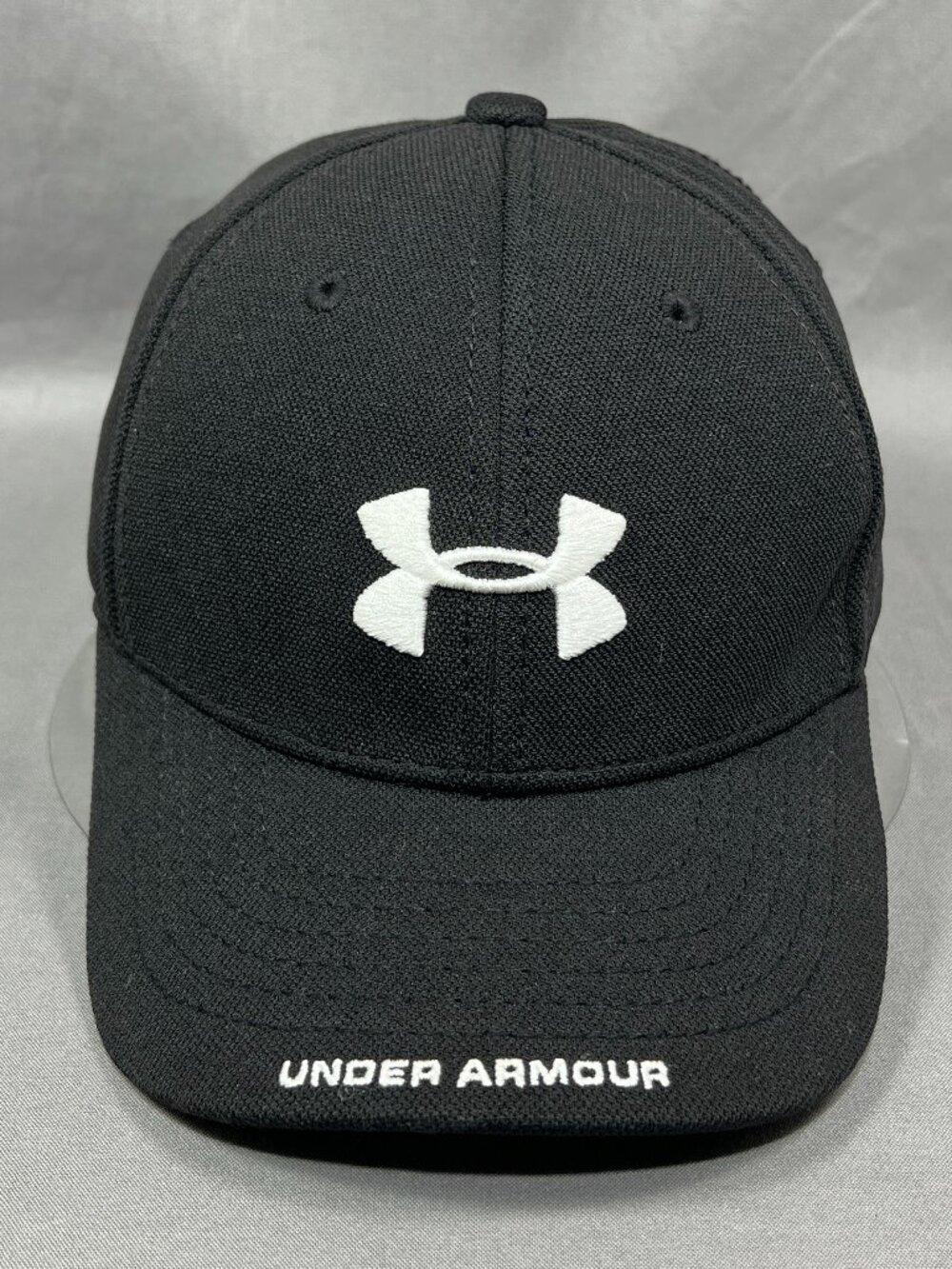 Under Armour UA Stretch Fit Y Hat Cap Black Sportswear Activewear Youth Unisex